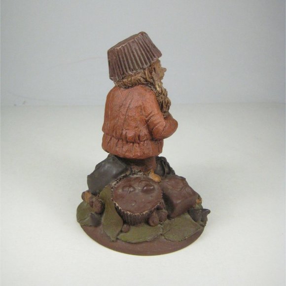 Tom Clark Gnome Figurine Sculpture Elf Chocolate Chip Vintage Resin WEAR - Picture 5 of 14
